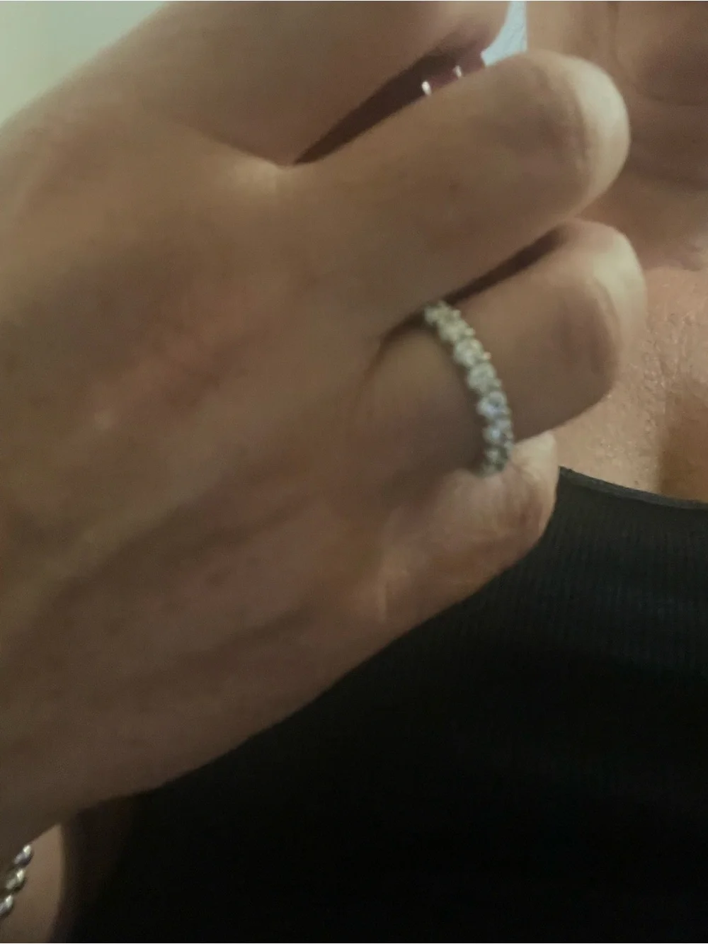 Diamond Eternity Band in White Gold Women's Jewelry